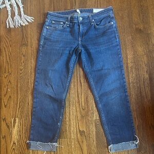 Rag & Bone Classic Skinny Blue Women's Jeans